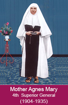 Mother Agnes Mary(1904-1935)
